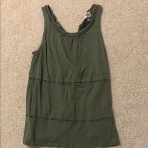 Army Green Tank Top
